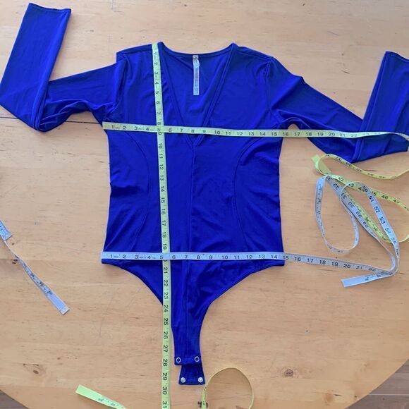 Free People Intimately FP Thong Bodysuit Size Large - Picture 10 of 12